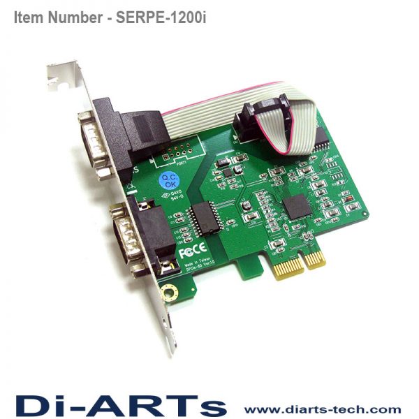 Serial RS232 Isolation PCIe Card