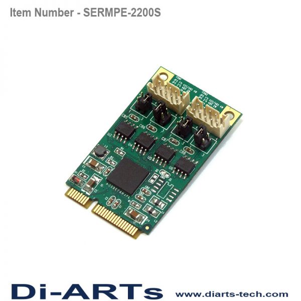 mini pcie rs485 rs422 2 port com port serial card