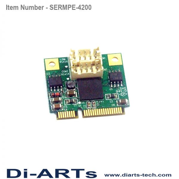 mini pcie rs485 com port serial card