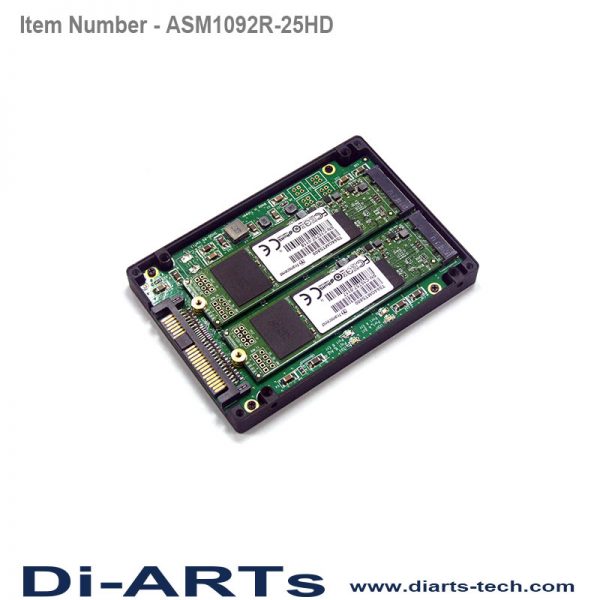 2.5" SATA HDD adapter hdardware raid 0 1