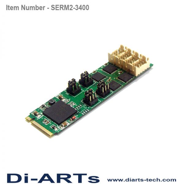 rs232 rs485 rs422 4 port M2 card