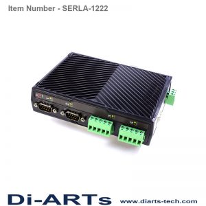 RS232 RS422 RS485 device server over IP SERLA-1222