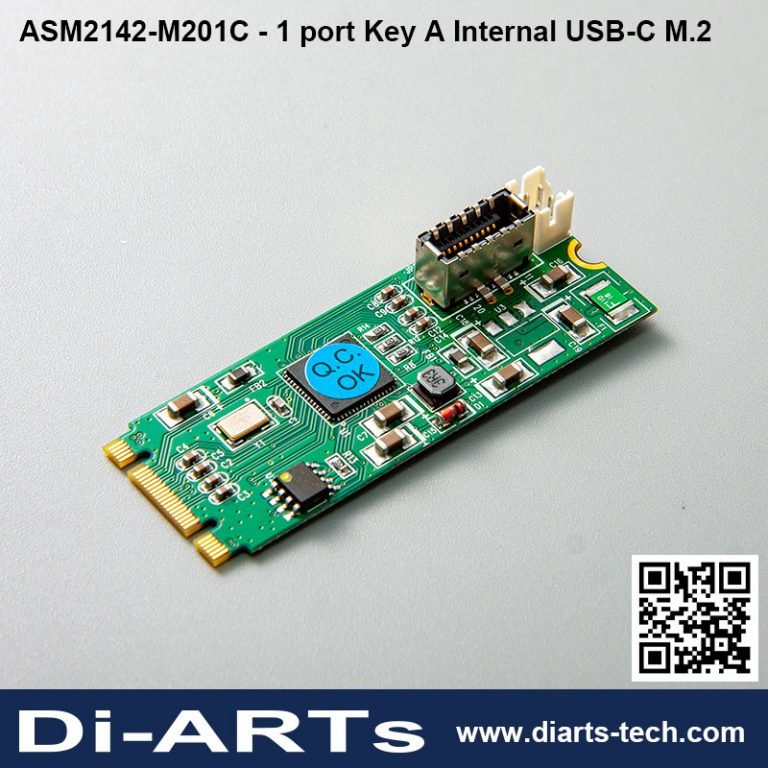 1 port Internal USB-C USB 3.1 Gen 2 10G M.2 Card – Di-ARTs Technology
