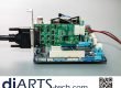 Card Serial Industrial PCIe 4 port RS232 Powered